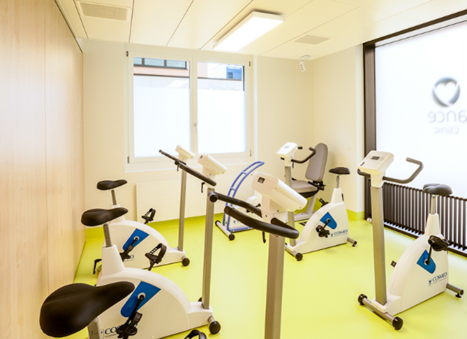 The clinic excels in Heart Rehabilitation programs