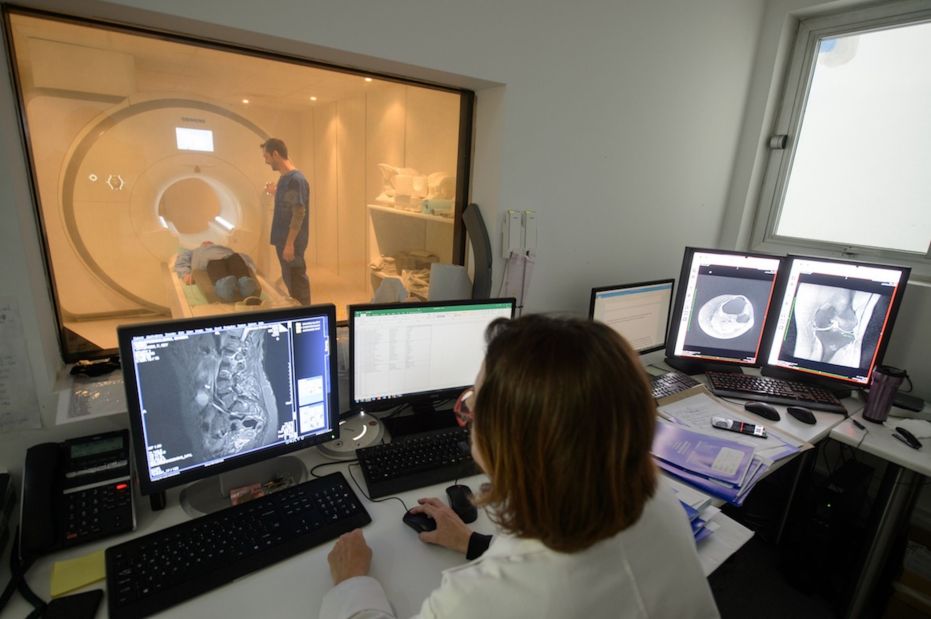 The hospital has a complete diagnostic imaging department